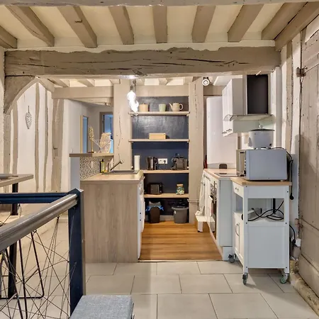 Lejlighed Le Nid Voute Avec Terrasse Situe Au Coeur De Rouen