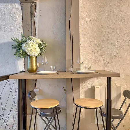 Le Nid Voute Avec Terrasse Situe Au Coeur De Rouen Руан