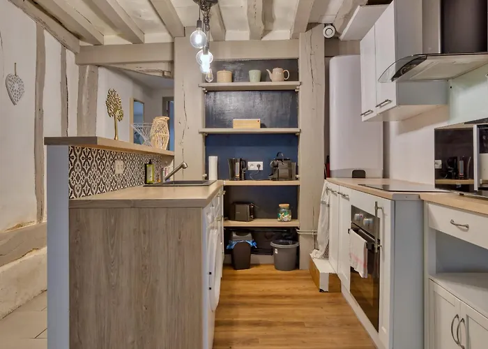 Le Nid Voute Avec Terrasse Situe Au Coeur De Rouen