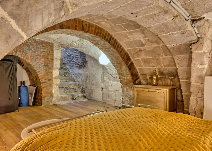 Le Nid Voute Avec Terrasse Situe Au Coeur De Apartment Rouen