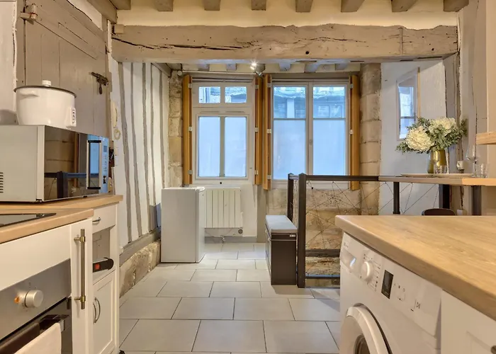 Le Nid Voute Avec Terrasse Situe Au Coeur De * Rouen